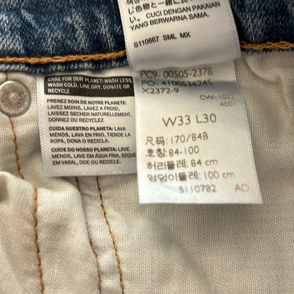 Levi’s 505 regular jeans nwt - Picture 10 of 10